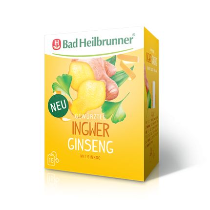 Bad Heilbrunner ハーブティー ジンジャージンセンティー(ファインスパイシー) 30g